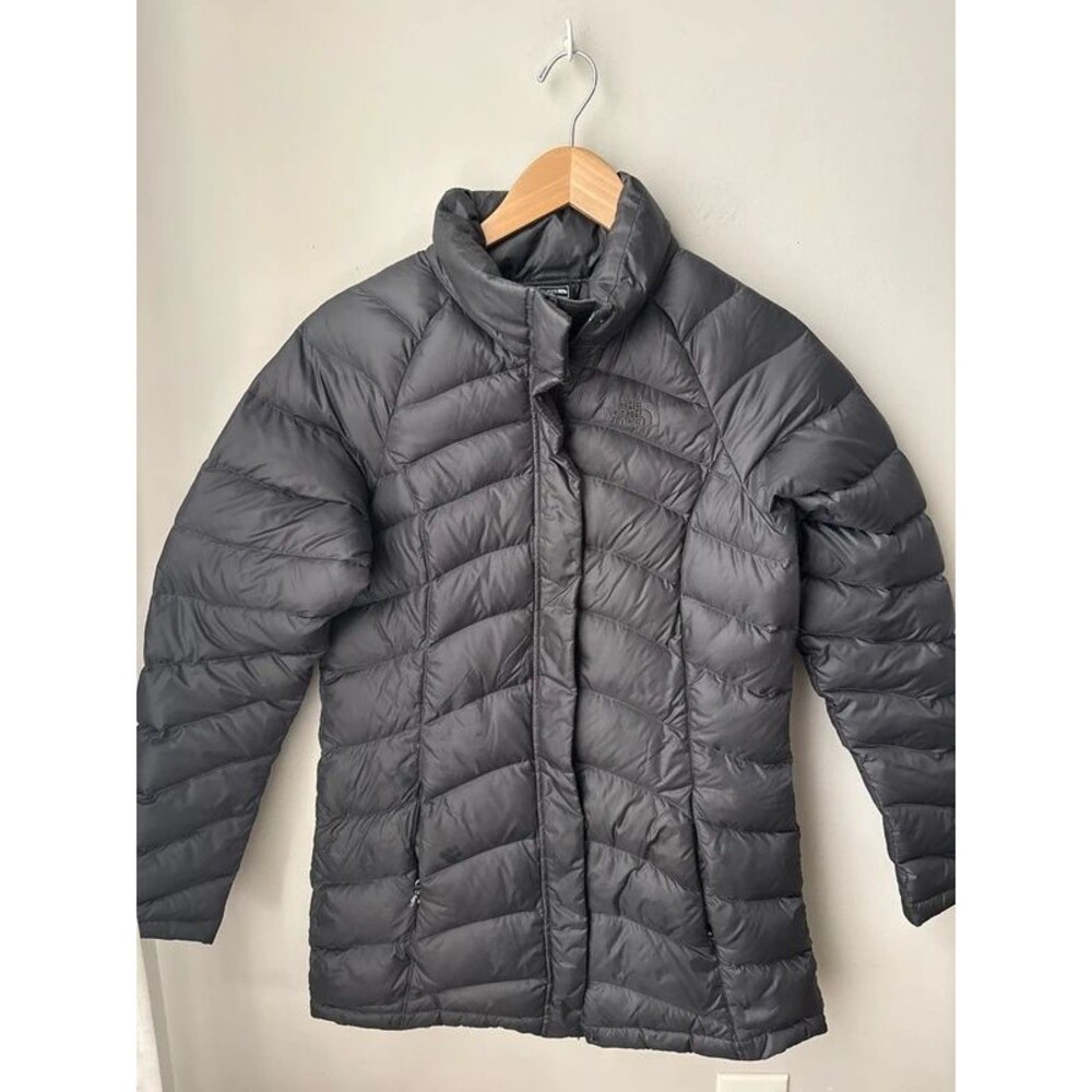 The North Face Charcoal Down Puffer Jacket Small